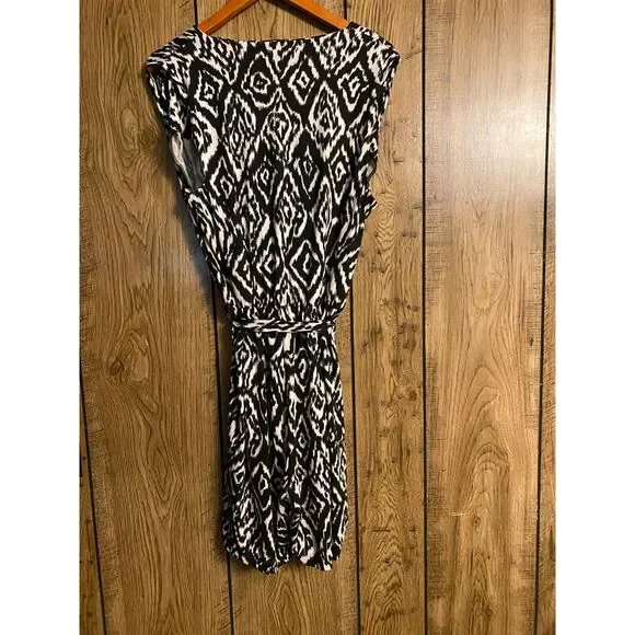 Robert Louis Romper Black & White with Waist tie XL - Picture 2 of 5